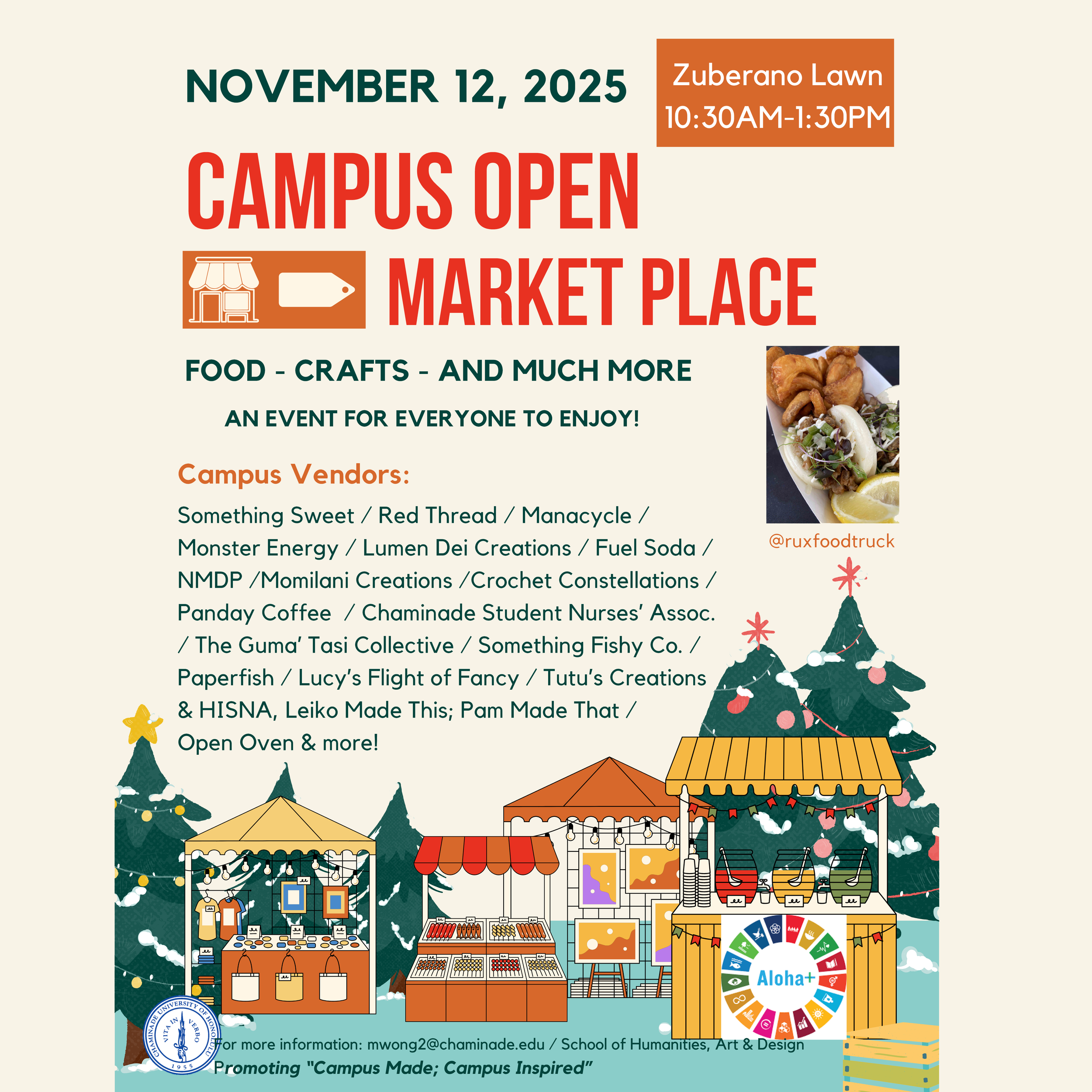 Chaminade university, open market place