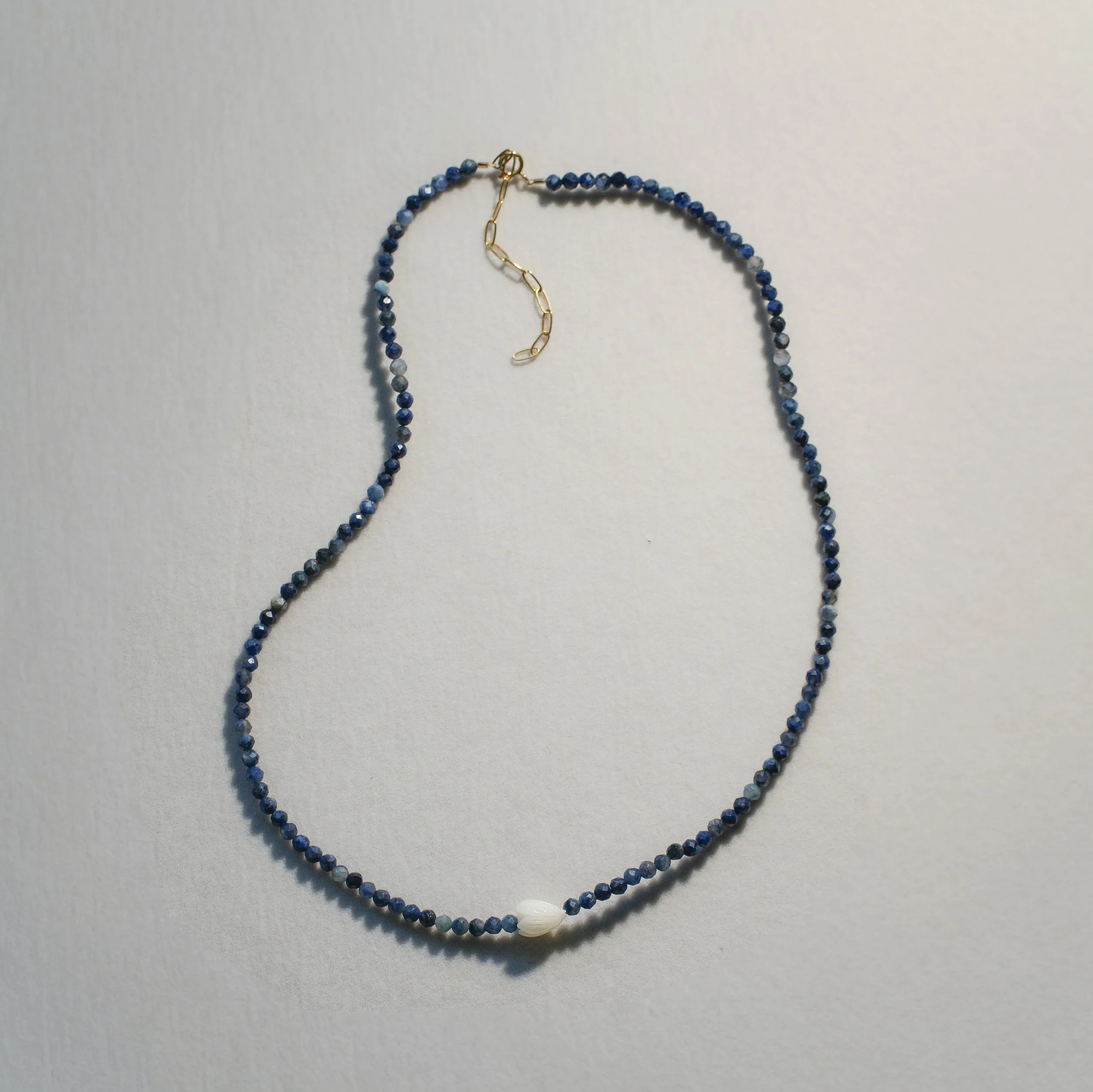 Sapphire Pikake Choker
