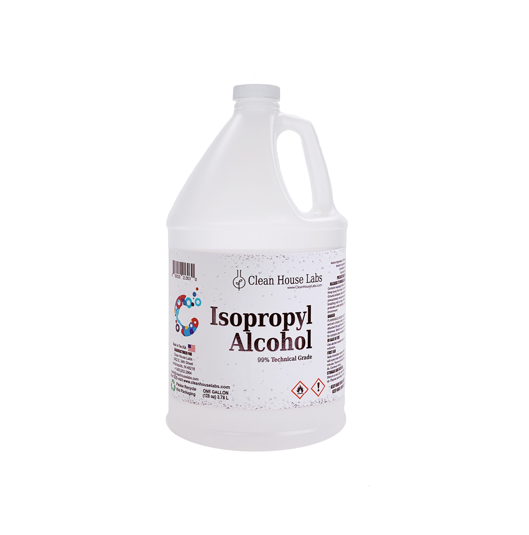 99 Isopropyl Alcohol — Clean House Labs