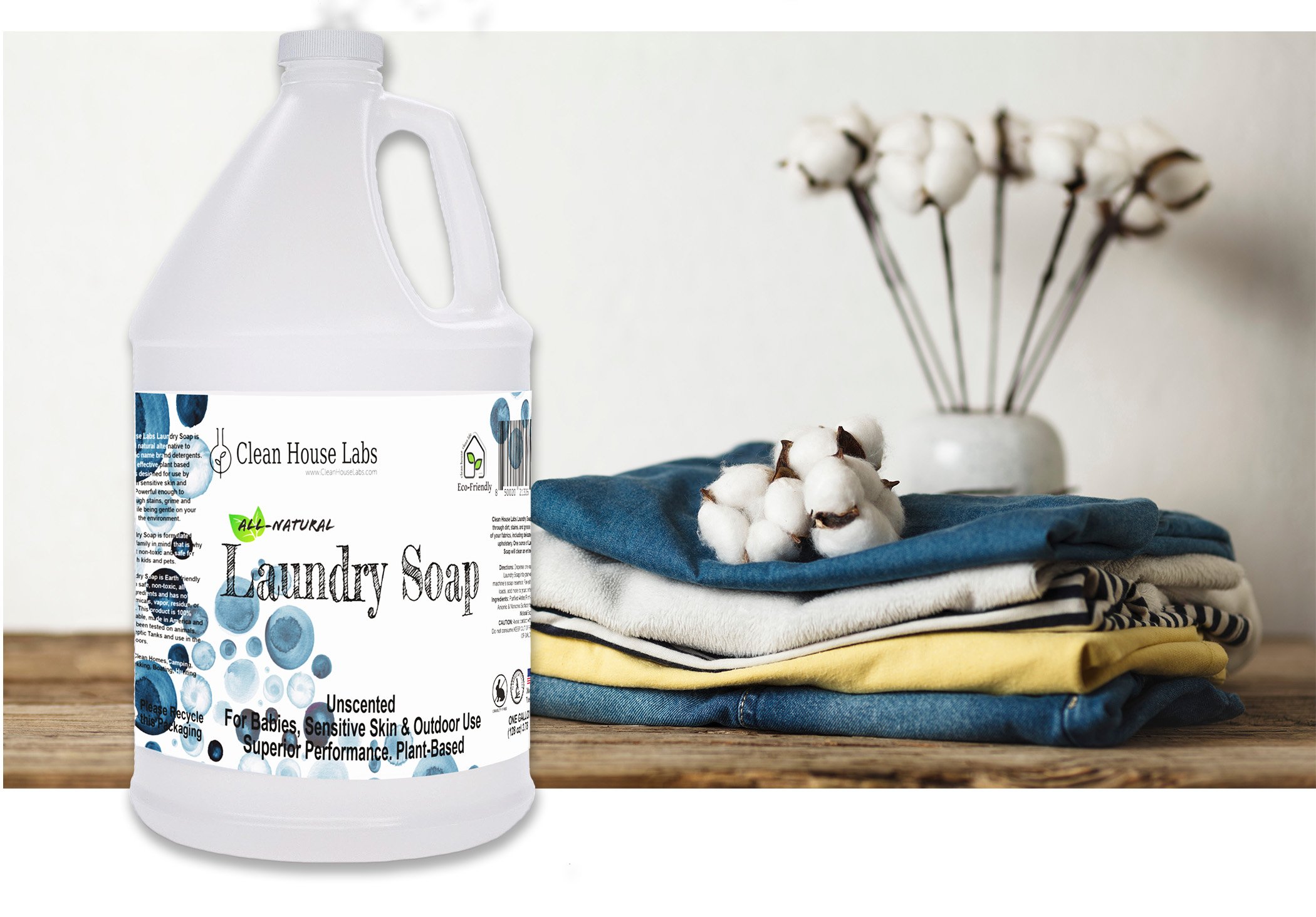 Natural Laundry Detergents & Safe Cleaning Products