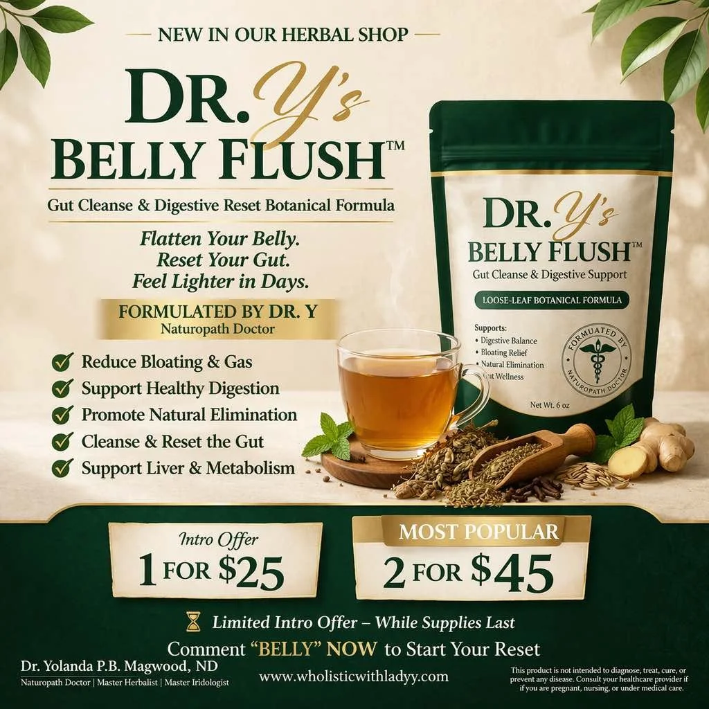 Dr. Y’s Belly Flush | Gut Cleanse & Digestive Reset Tea