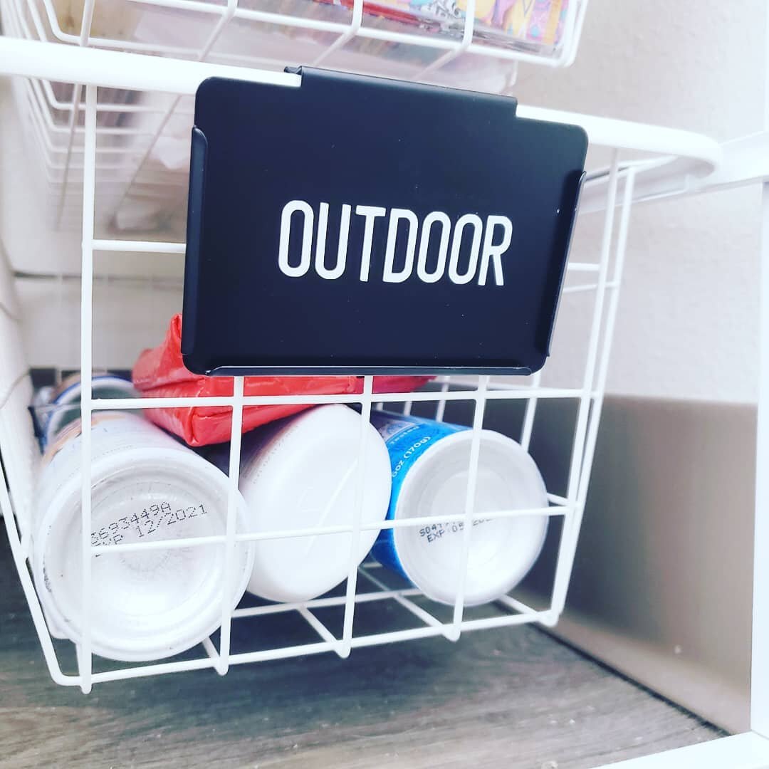 Follow @ispeakorganized for more. I love being able to access the sunscreen and bug spray easily so we can get out the door quickly to enjoy #funinthesun .&nbsp;

The drawer gets a yearly overhaul because sunscreen expires pretty quickly (especially 