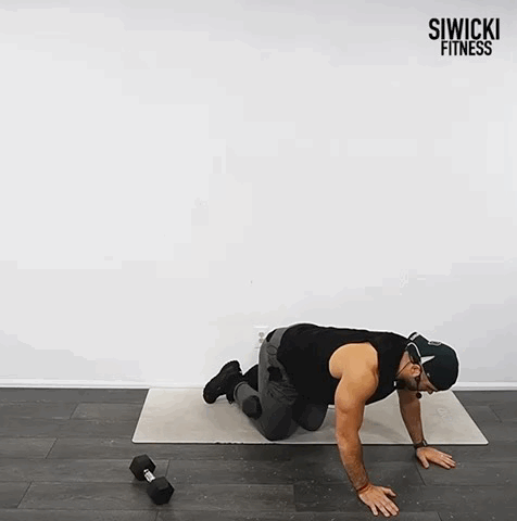 Fire Hydrant Kickback exercise demonstration