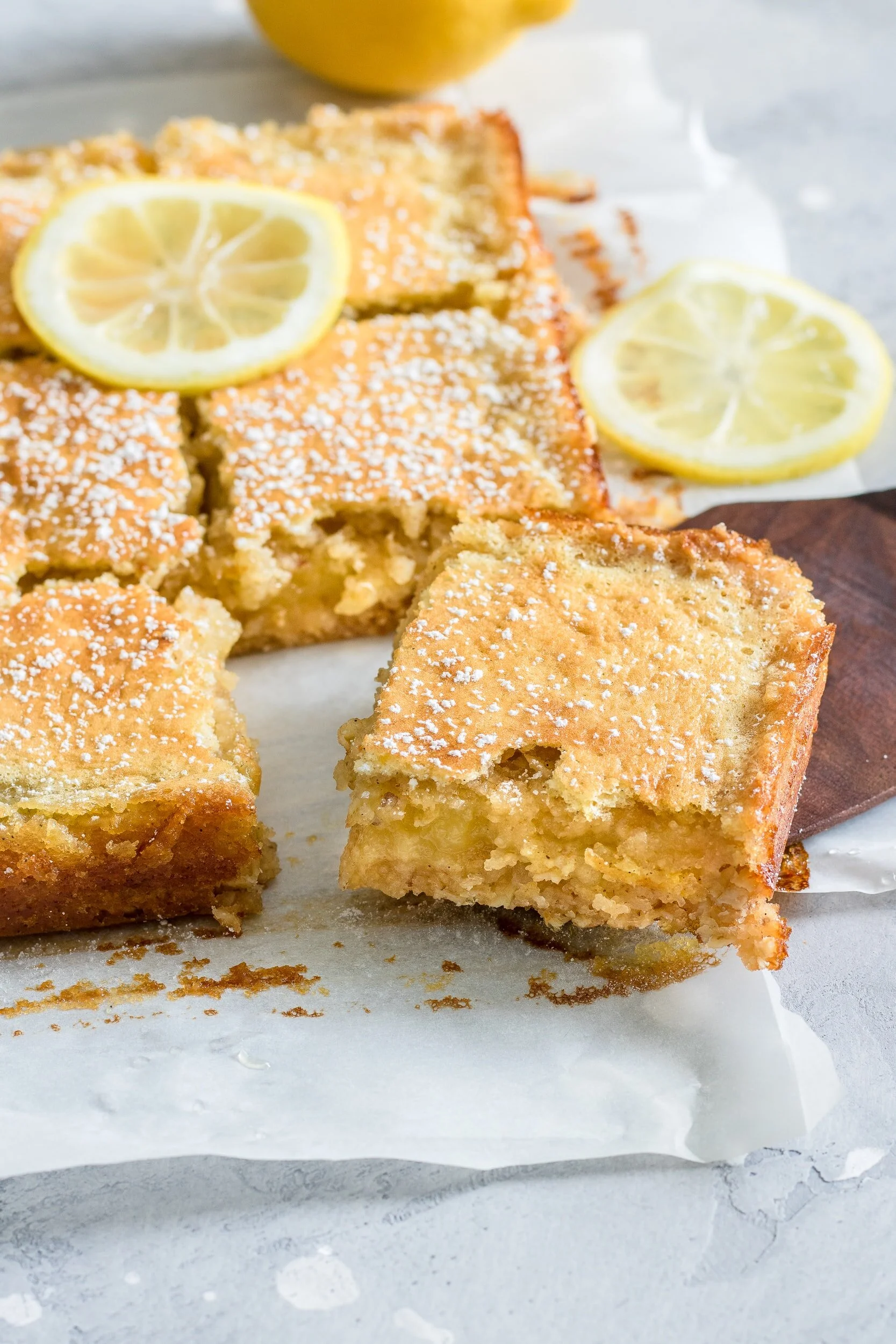 Gluten free lemon bars