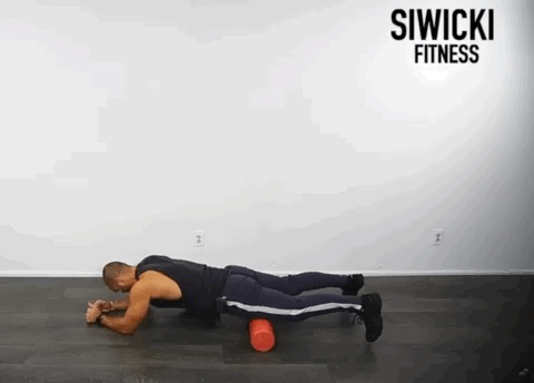 Quad and Knee Foam Rolling