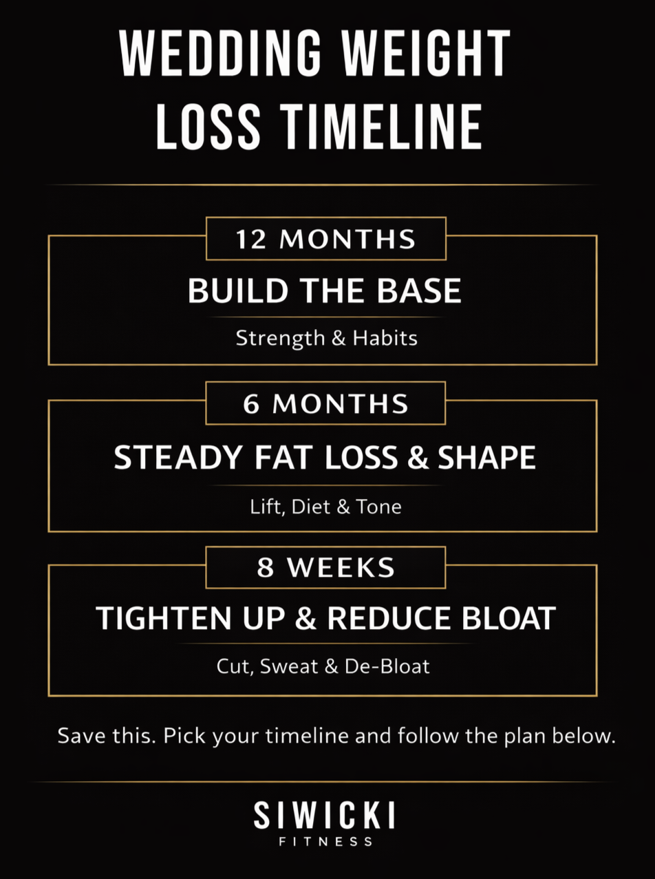  Wedding weight loss timeline for brides 12 months 6 months 8 weeks 