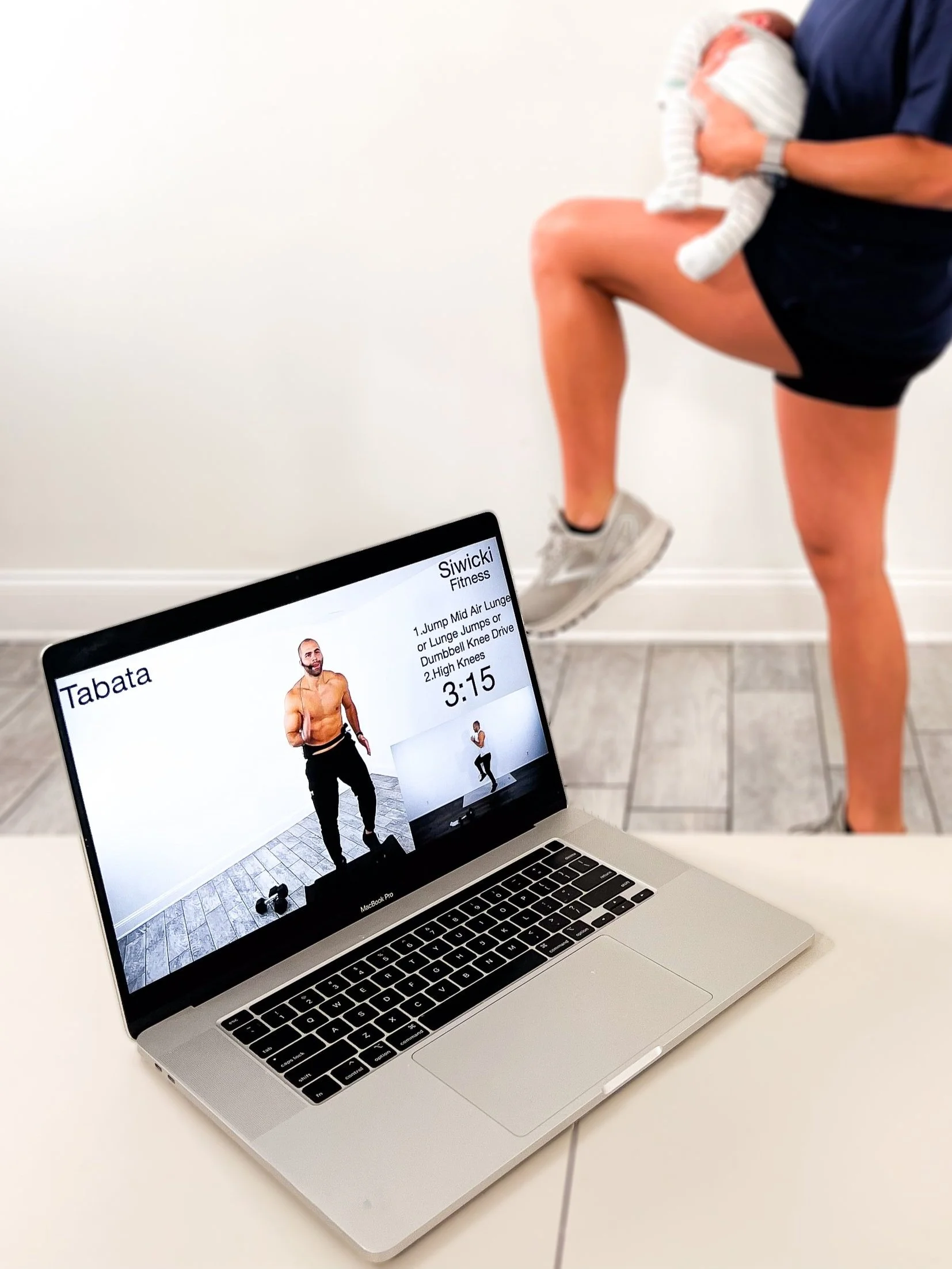 Siwicki Fitness family workout