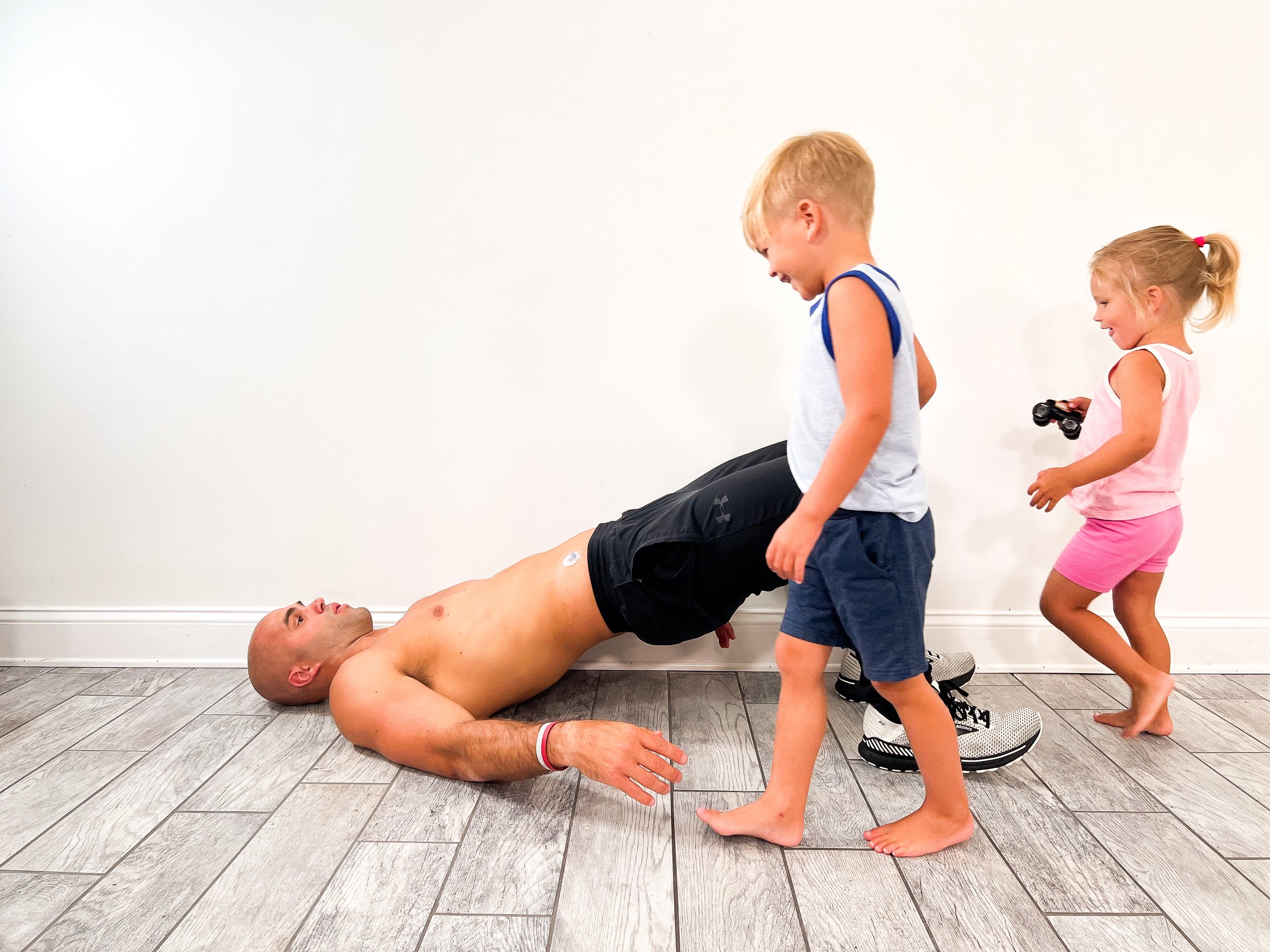 Glute bridge exercise for lower back pain