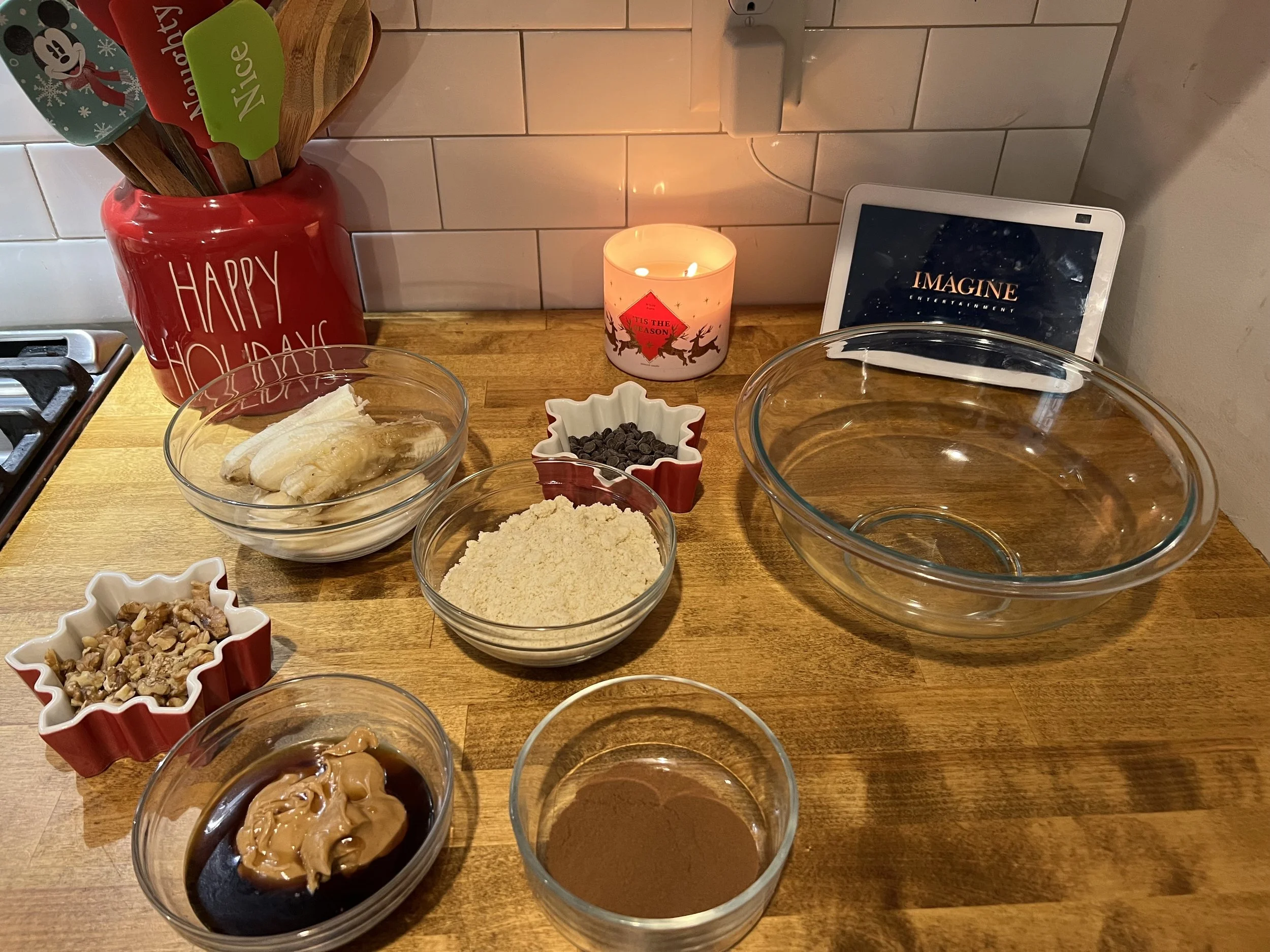 Ingredients laid out