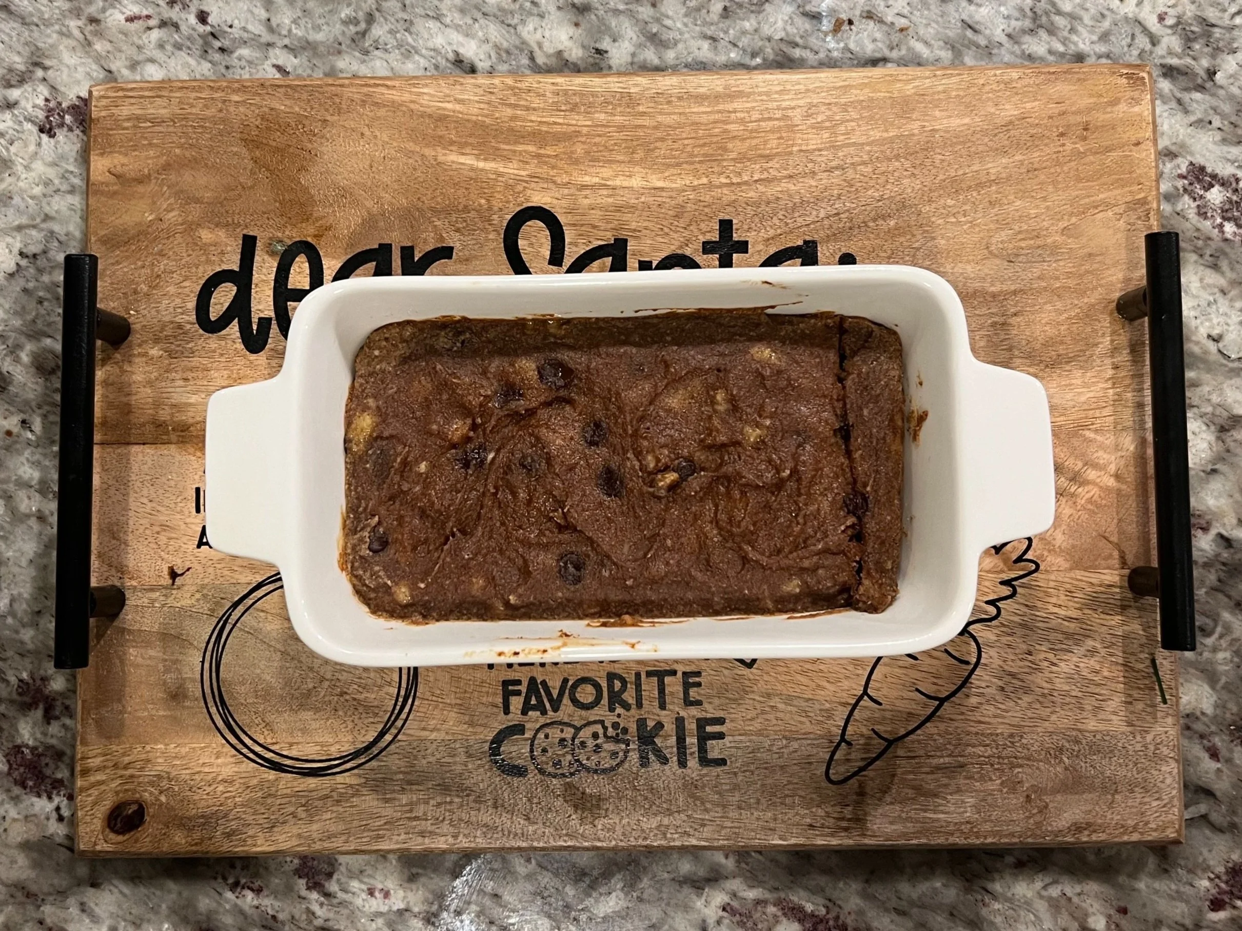 Finished banana bread