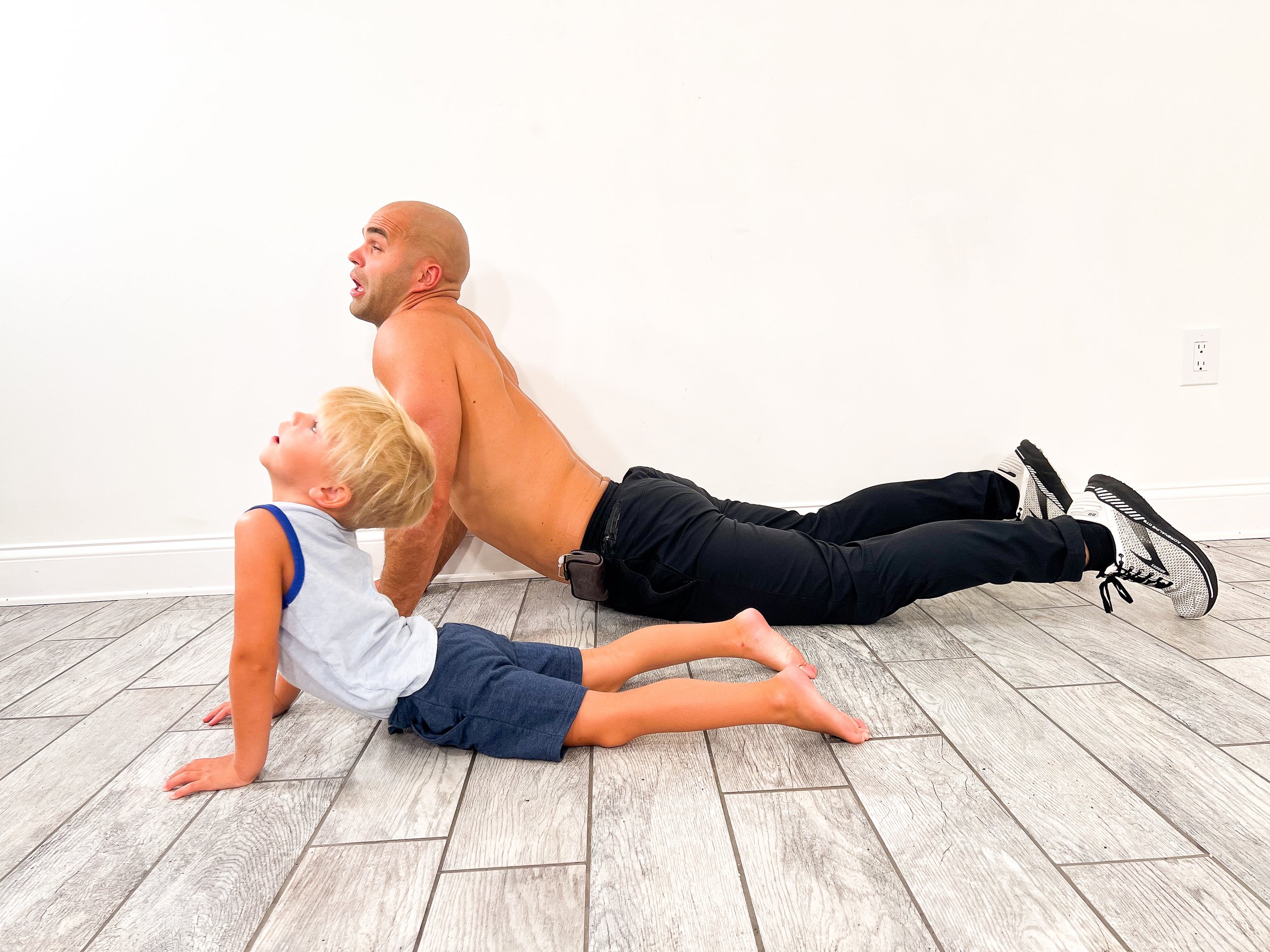 Cobra pose for lower back pain