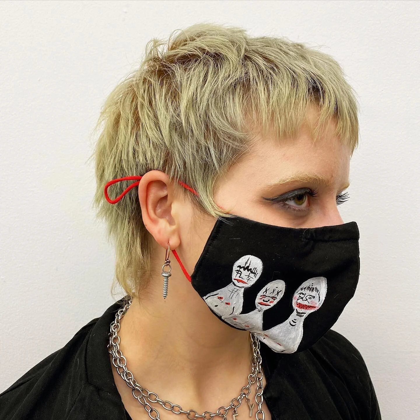 Baby mullet by Stevie in East Village! Come shed some winter hair with us! ✂️😀