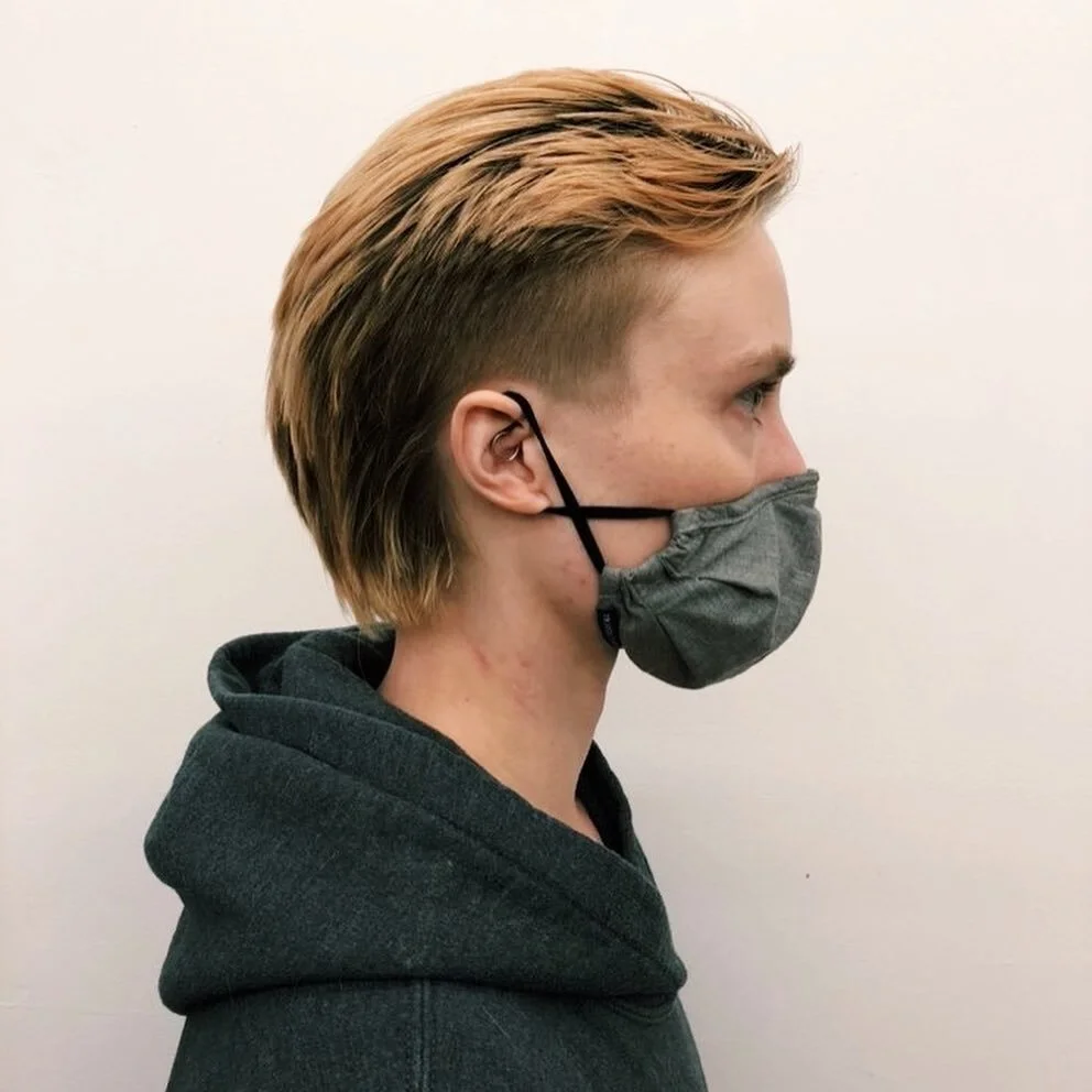 Fire mullet by Sydney in East Village! Have a magical day! ☀️✨