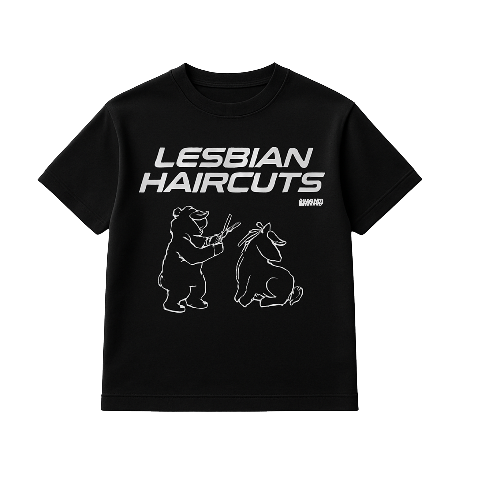Lesbian Haircuts Remix Tee