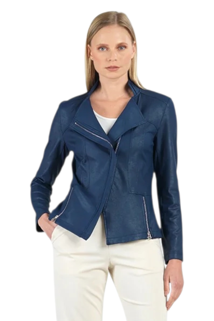 Liquid Leather™ Signature Jacket - Navy