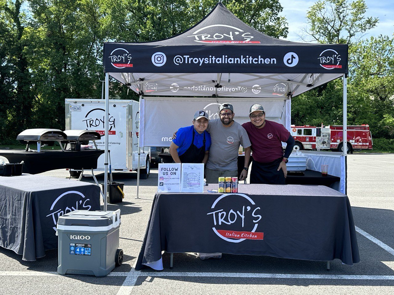 Spring is right around the corner, so don't forget to contact Troy's for all your catering needs!