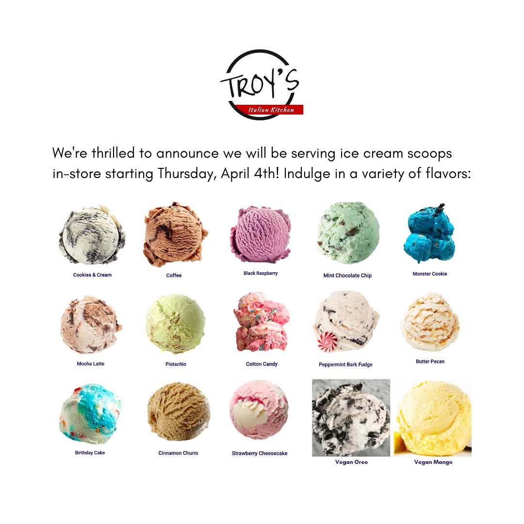 Starting this Thursday, we will be serving ice cream scoops! Stop by to try the various flavors we have! 

Available in-store only.

#icecream #veganicecream #pizza #icecreamcatering #icecreamlover #maryland #virginia #washingtondc #momandpopshop #sw