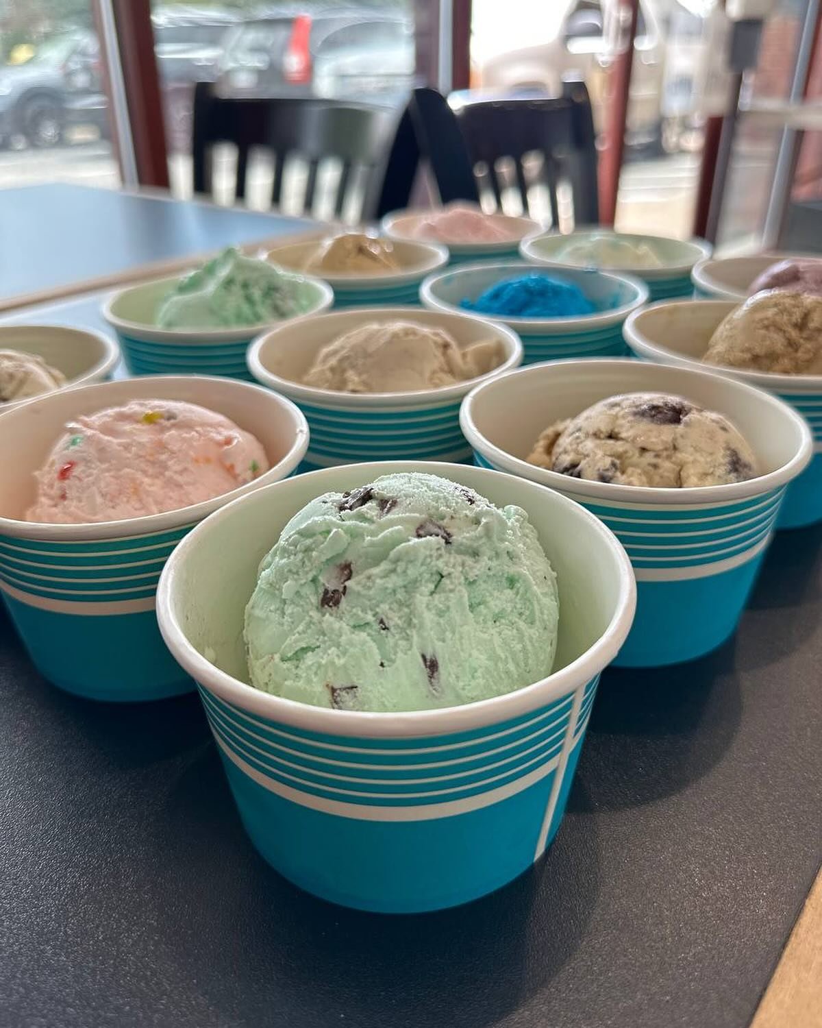 Rainy day special! Today, April 12, only, come into the store and say &ldquo;I love ice cream&rdquo; and get a double scoop for the price of a single! 

This ice cream is made by Gifford's Famous Ice Cream. 

#icecream #rainyday #besticecream #icecre