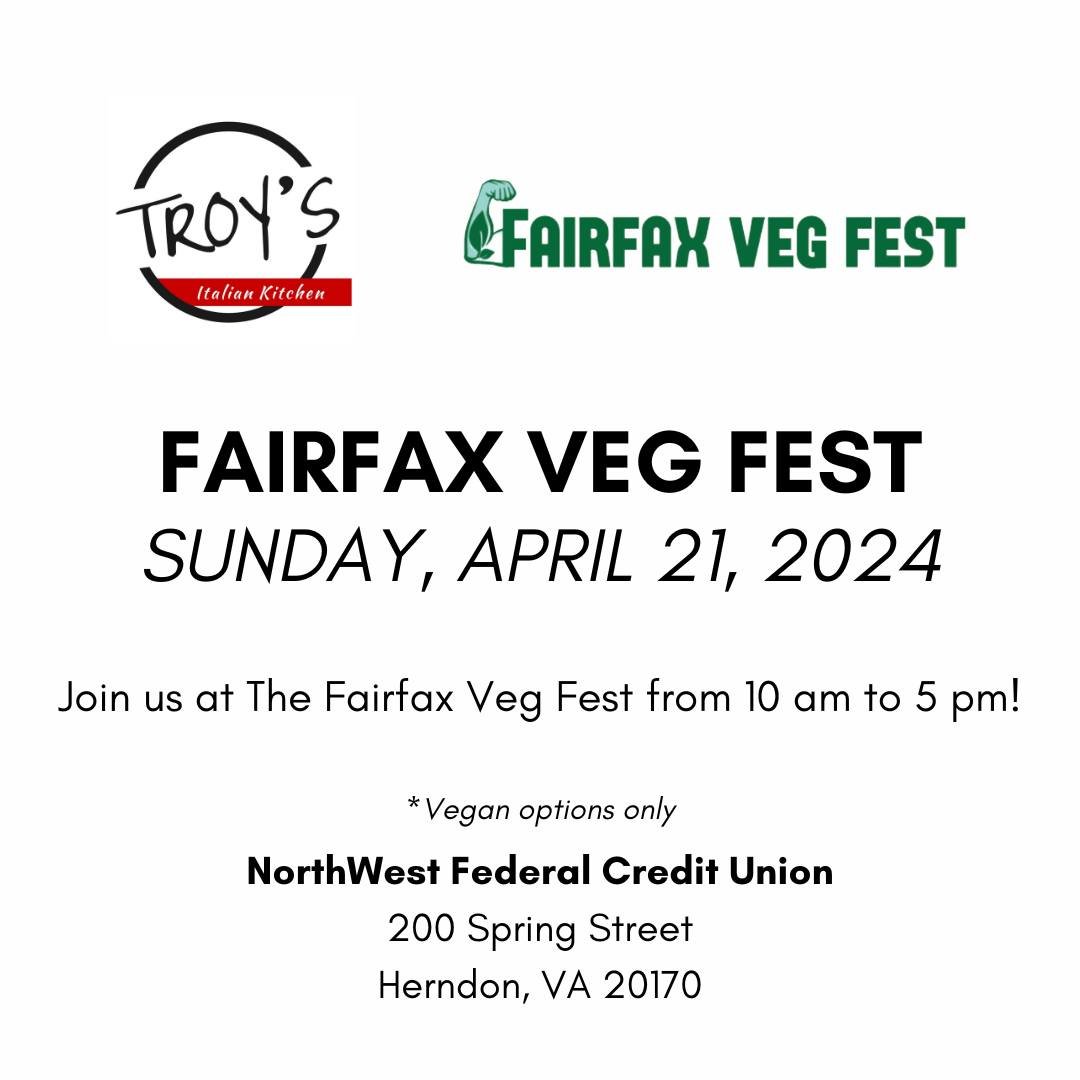 Join us this Sunday, April 21st, at the Fairfax Veg Fest.