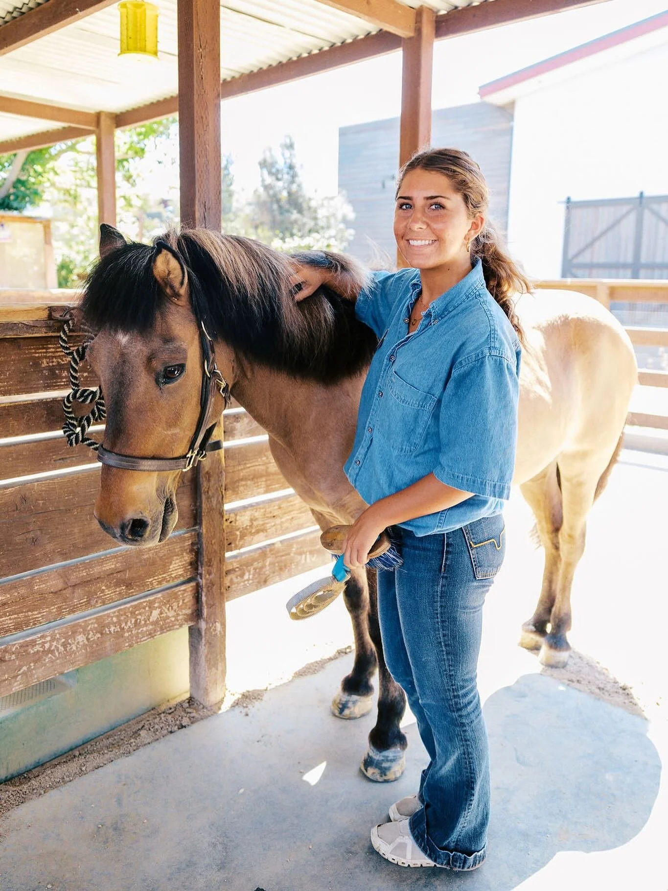 Giddy up! 🐴
Pony rides are happening daily at River Street Ranch for kids ages 3&ndash;10. Come meet our gentle ponies, hop in the saddle, and enjoy a ride!