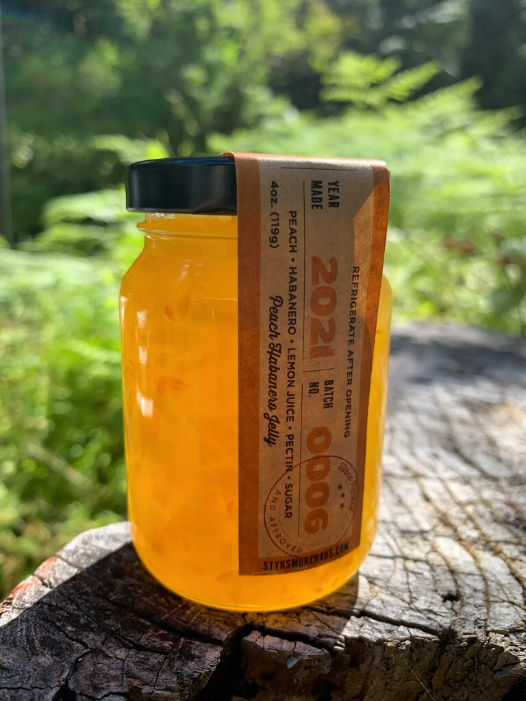 Peach Habanero Jelly