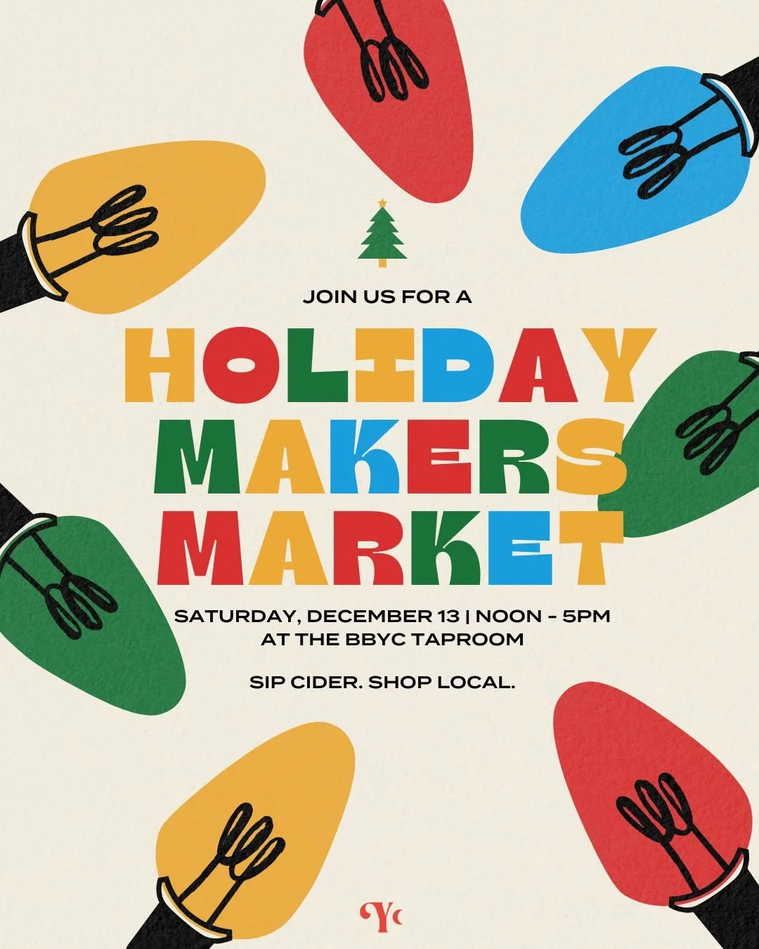 🎅 been busy, prepping for the Makers Market tomorrow @yondercider in Ballard.