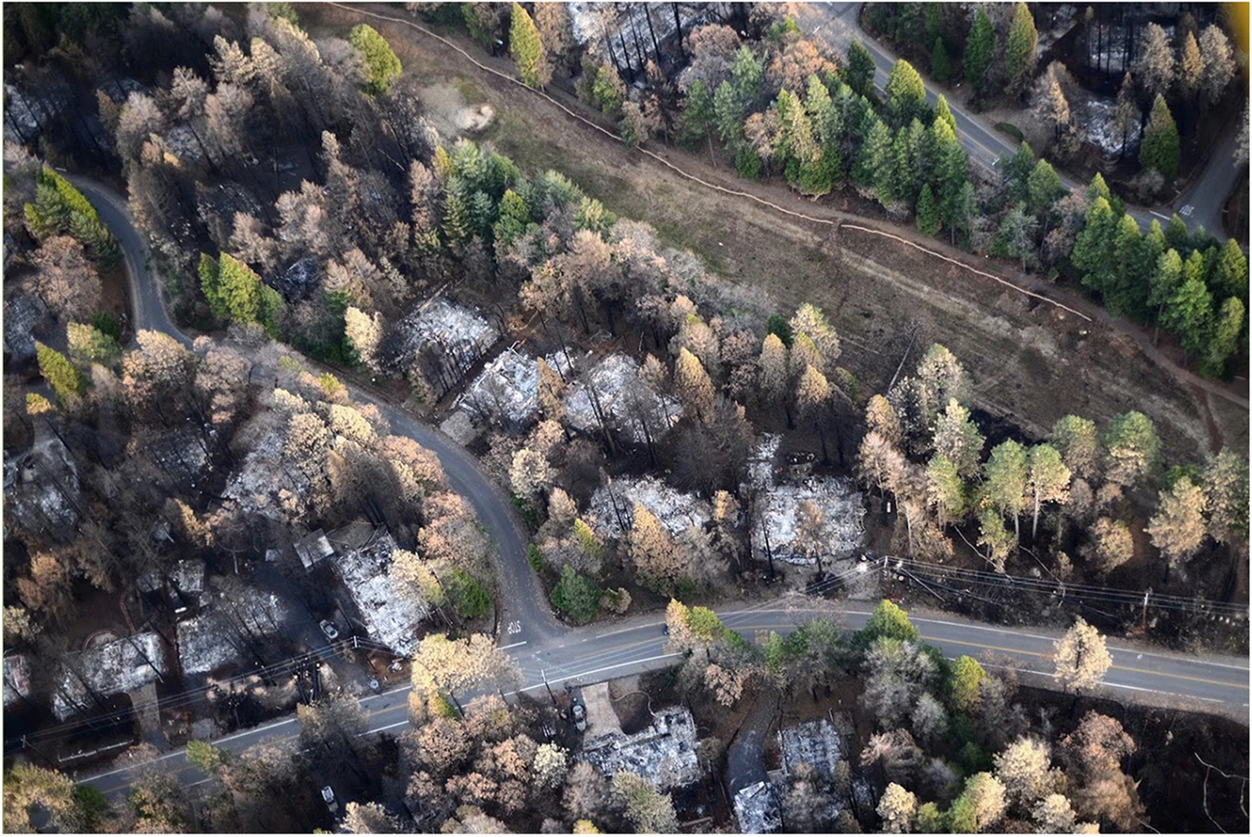 Episode 14: Housing arrangement and vegetation factors associated with single-family home survival in the 2018 Camp Fire, California episode artwork