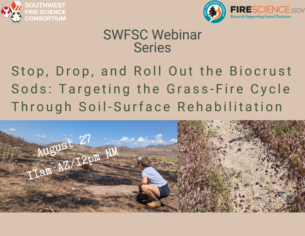 Stop, Drop, and Roll Out the Biocrust Sods: Targeting the Grass-Fire Cycle Through Soil-Surface Rehabilitation