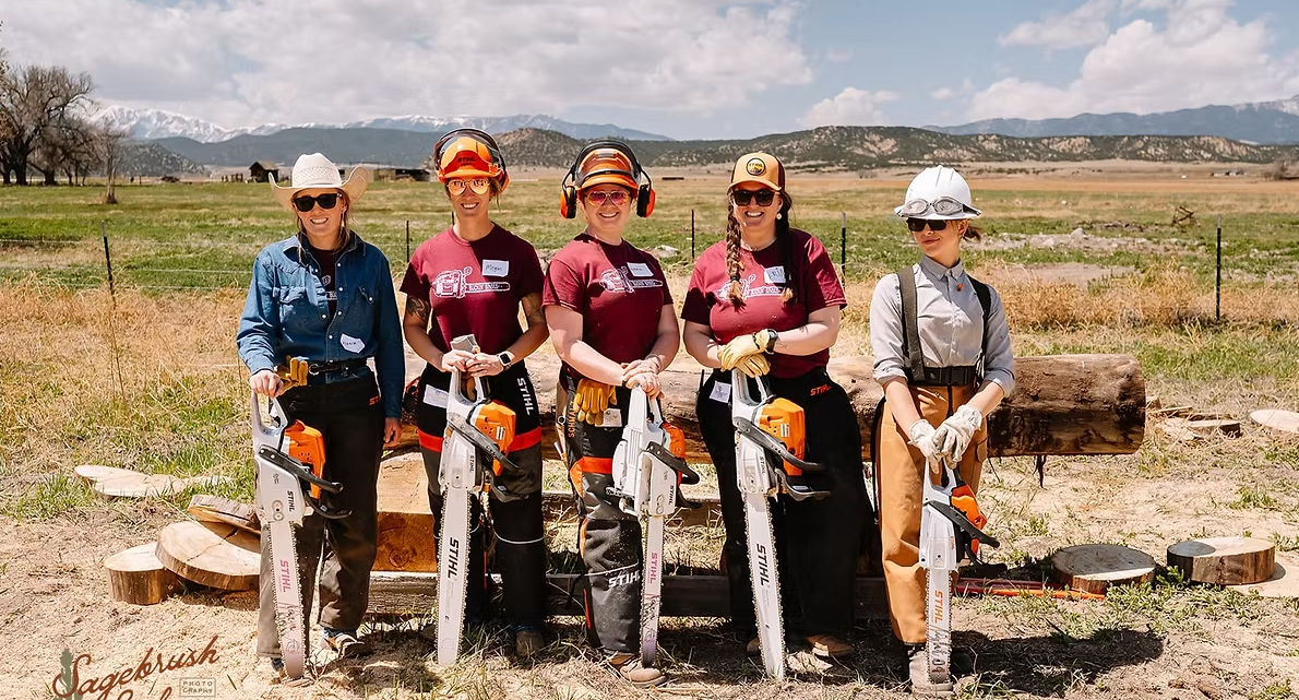 October Buckin’ Babes: Chainsaws, Confidence &amp; Community (Copy)