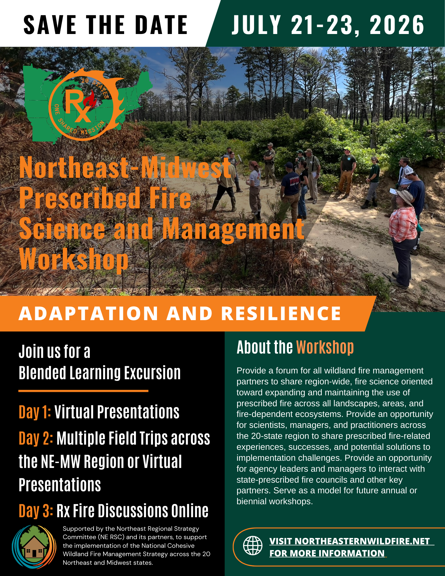 Northeast-Midwest Prescribed Fire Science and Management Workshop