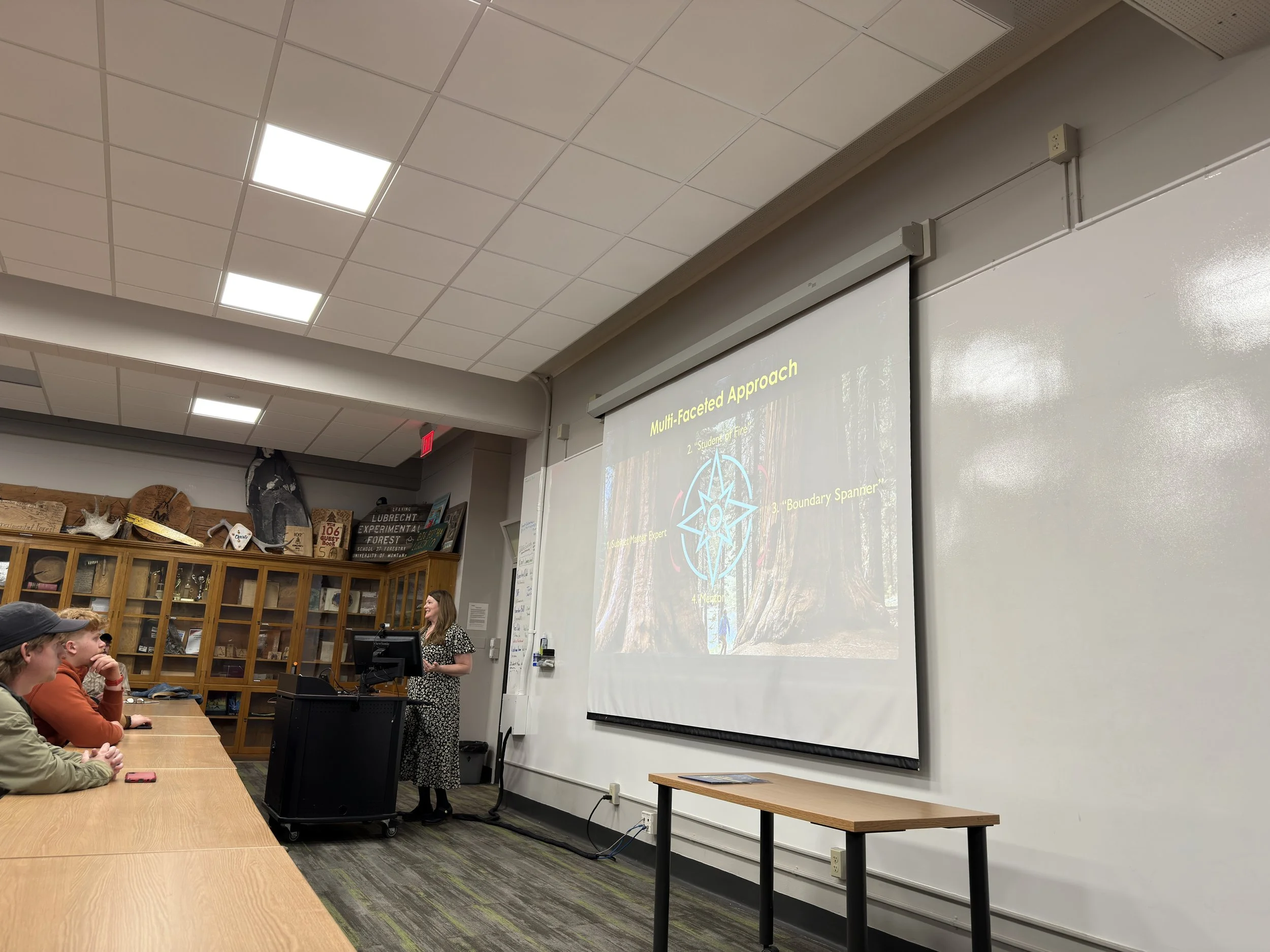 University of Montana Fire Club Welcomes Guest Speakers