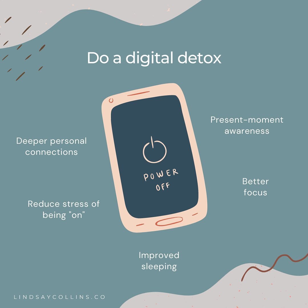 Welcome to the final day of our Stress-Free Challenge! Congrats on making the time to prioritize your health 🙌 I hope you&rsquo;re feeling more calm, balanced, and centered ✨

Today&rsquo;s tip is to do regular (short) digital detoxes. Taking regula