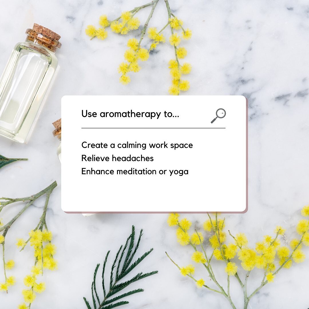 We&rsquo;re almost at the end of our Stress-Free Challenge! Today, let&rsquo;s talk about using aromatherapy to de-stress your environment. ✨

Aromatherapy has been shown to reduces stress and anxiety and improve mood. Try using an essential oil diff
