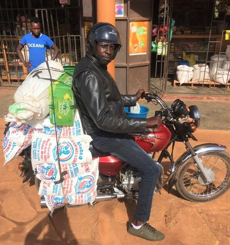 Supplies heading to villages