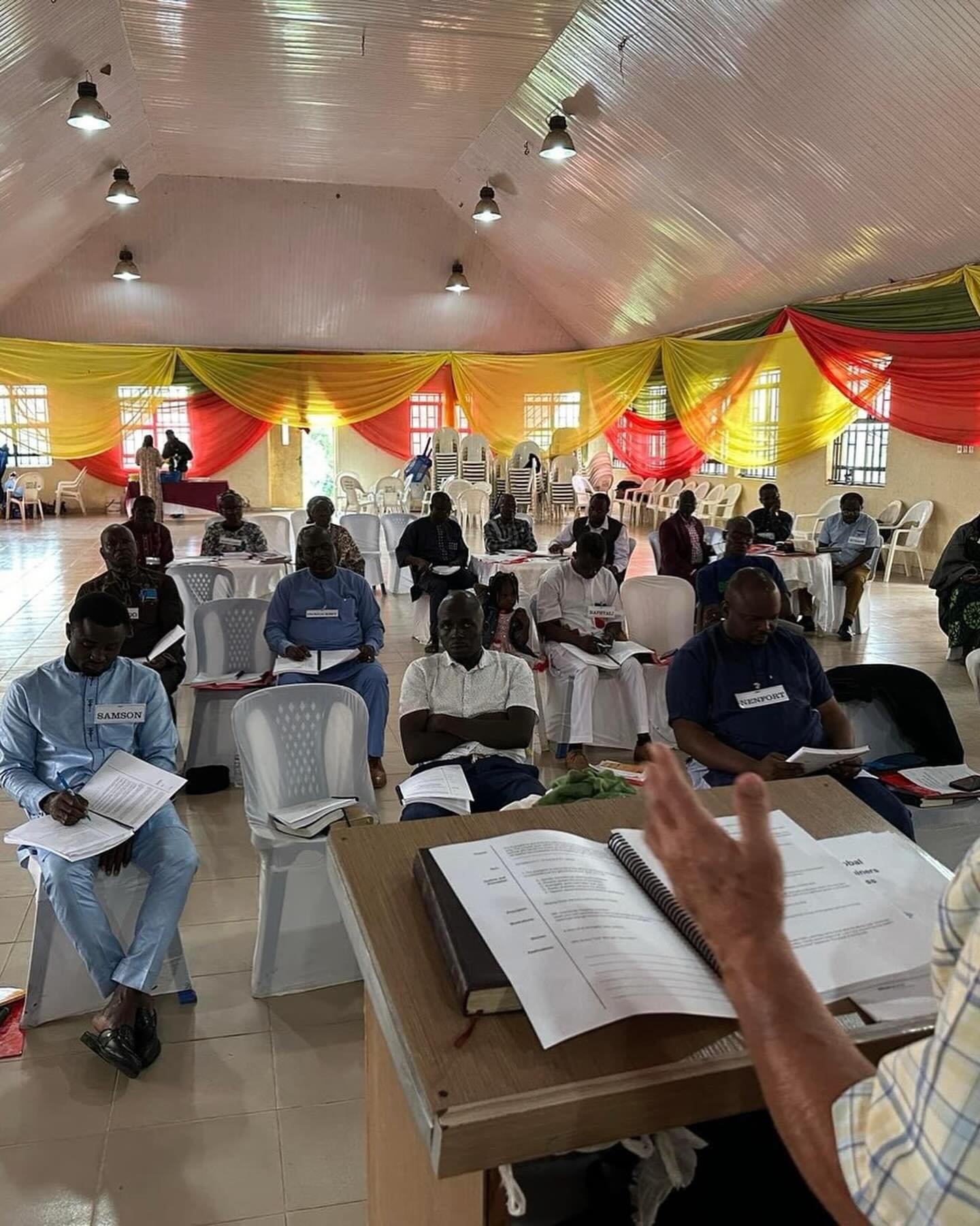 Our team of eight have just safely returned from last 2 weeks training, equipping, &amp; evangelism, conference  in Nigeria.