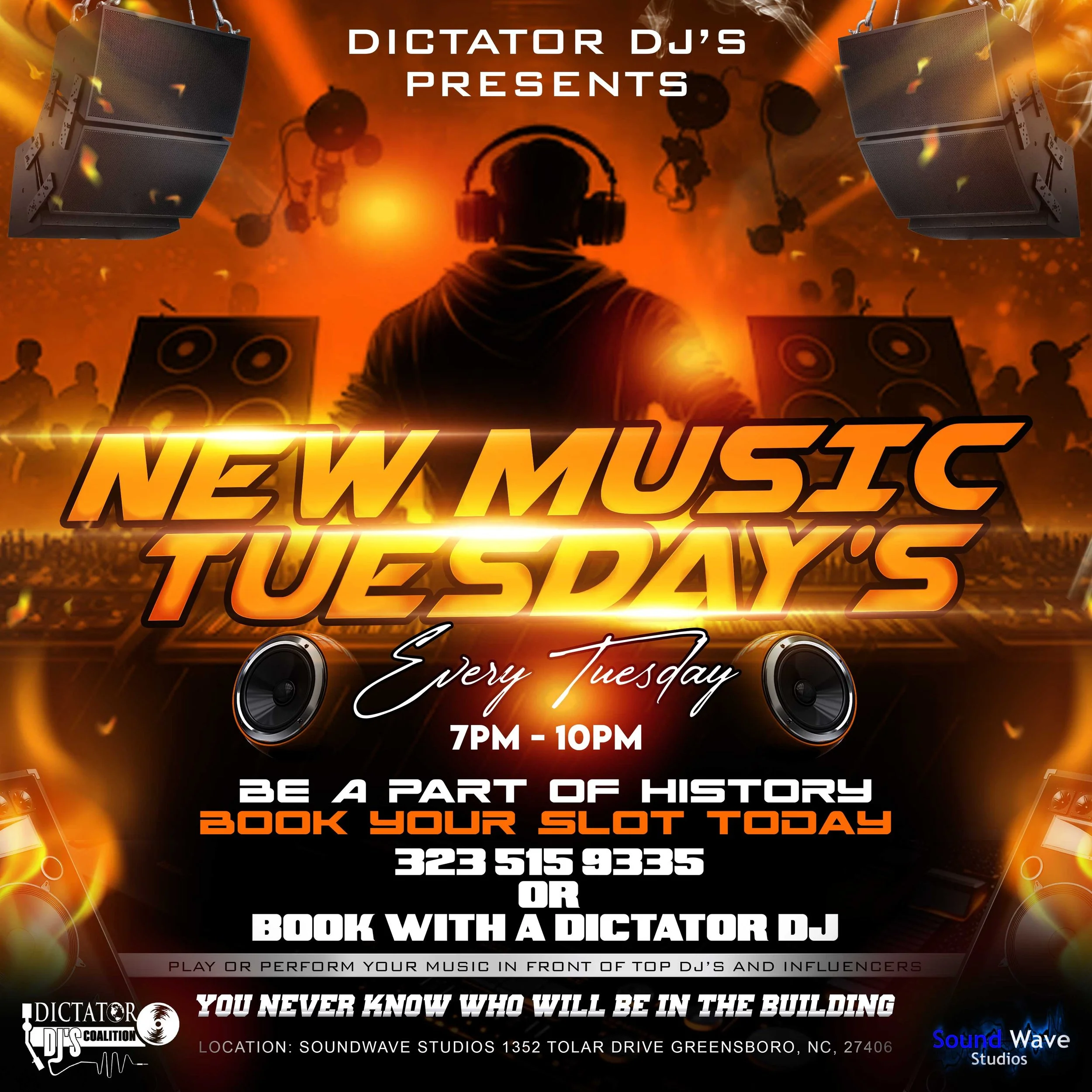 Dictator DJ's Presents New Music Tuesday's