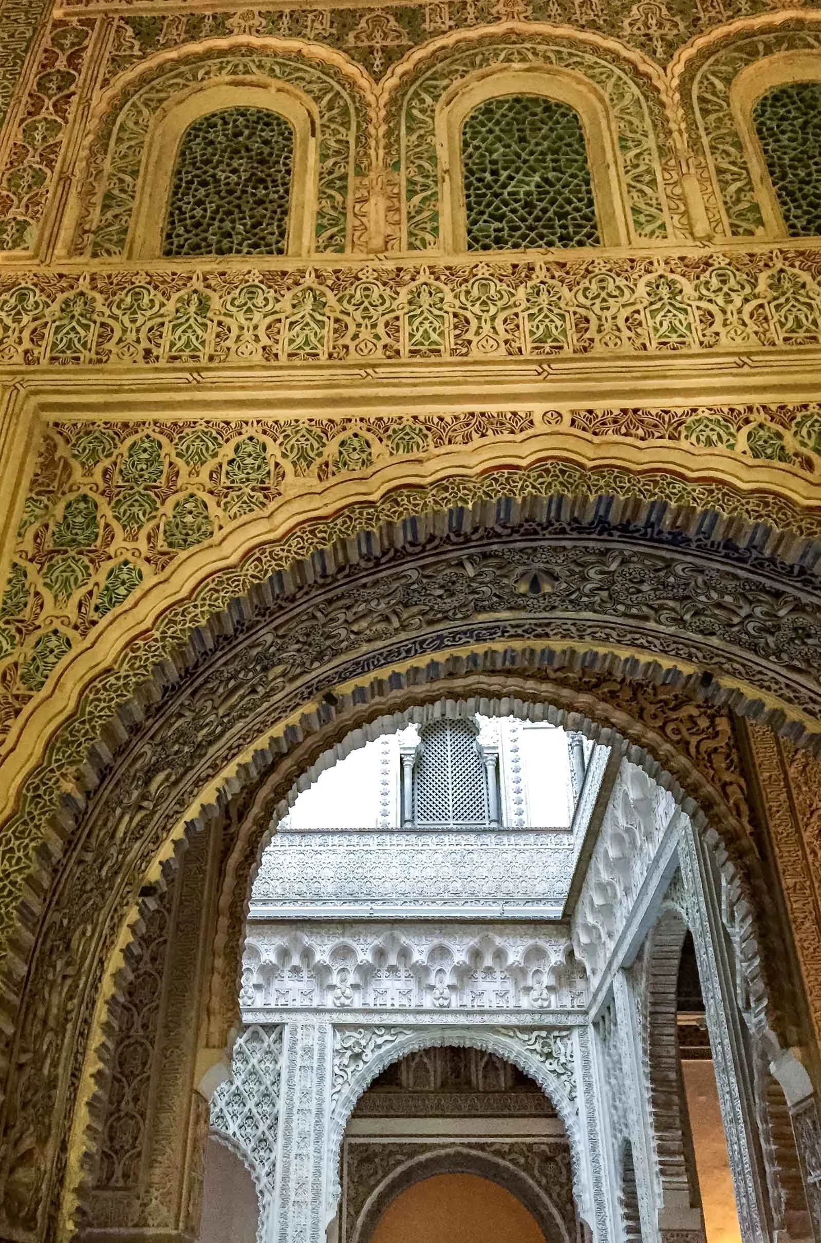 28. Interior of the Real Alacazar palace (Seville, January 2015)