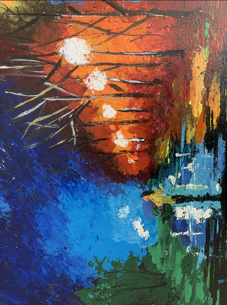 "Walk at Night" - Sarah Zhang // Amador Valley High School 
