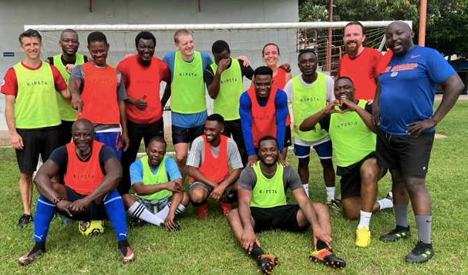 LIFA 'Lions' Soccer Team (Accra, Ghana), March 2022.