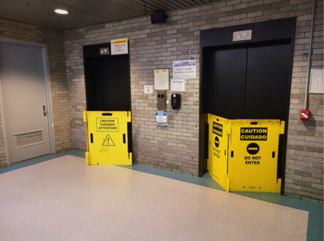 Out Of Service Signs Are Nothing New at City College 