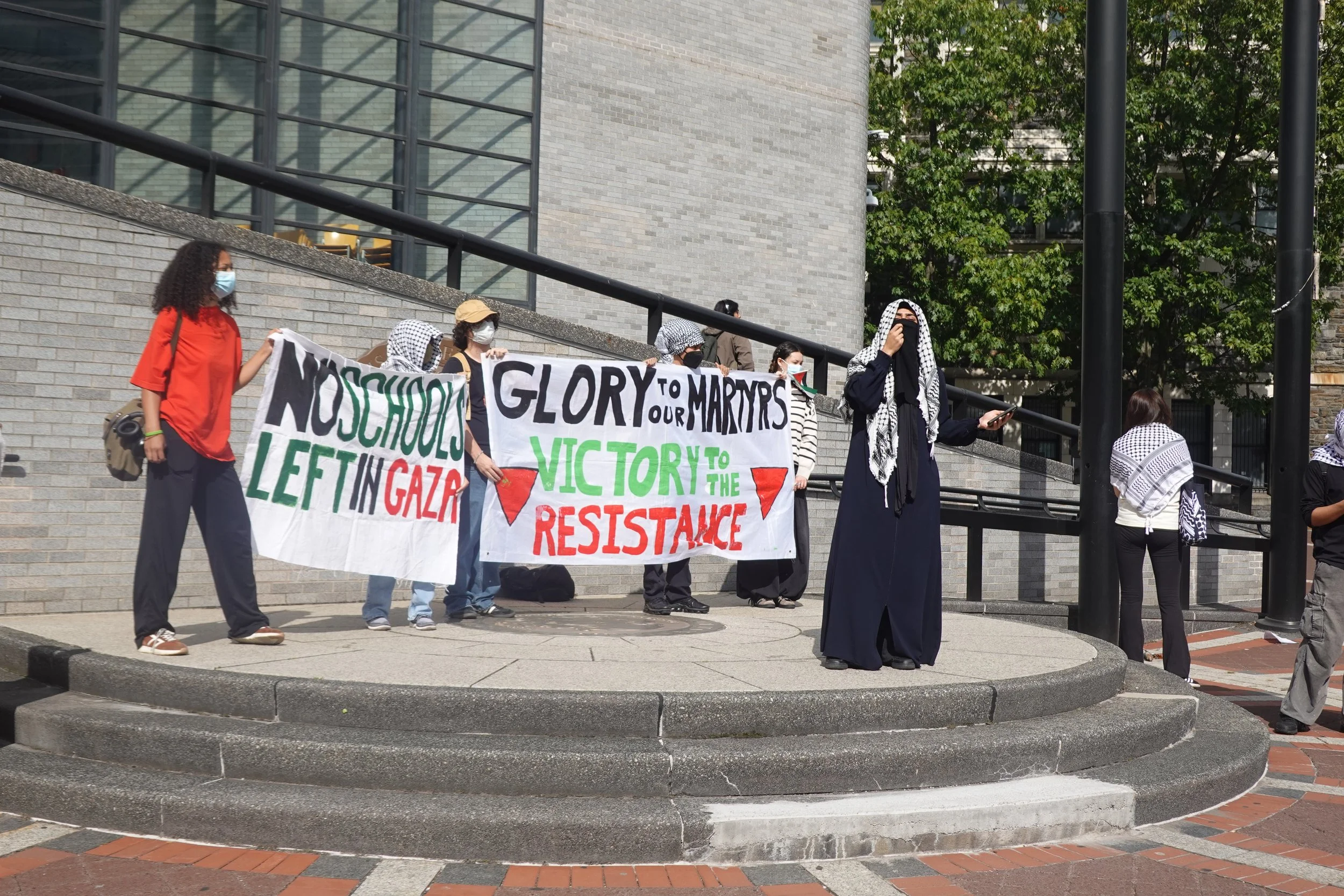 CCNY students stage walk-out in support of Palestine