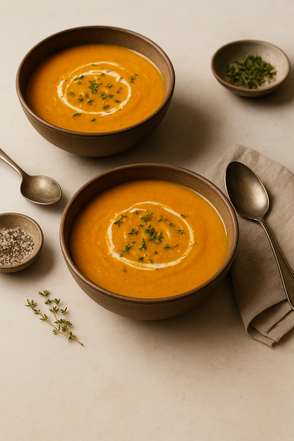 Curried Carrot Soup (Plant-Based)