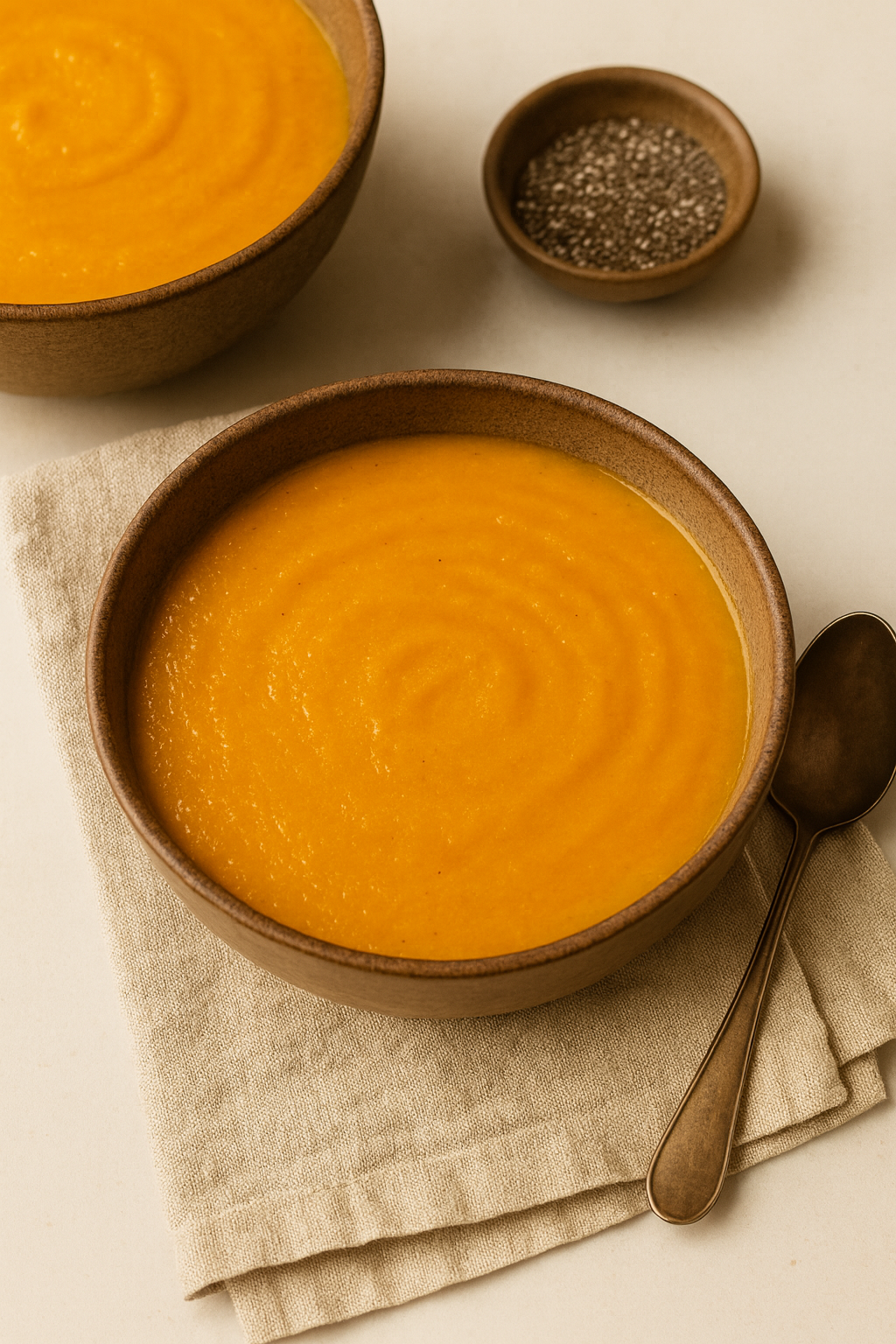 Sweet Potato Chickpea Soup (Plant-Based)