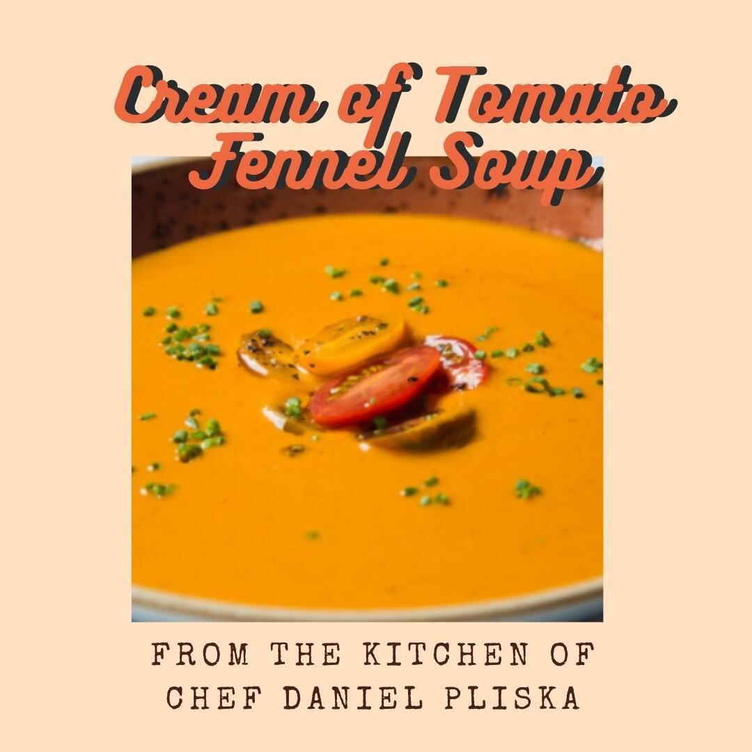 Chef Daniel Pliska has brought us a warm fan-favorite...Cream of Tomato Fennel Soup! This soup is perfect for the colder weather &amp; we're excited to try it this week. Visit www.thecommoningredient.com and search &quot;tomato&quot; for this recipe.