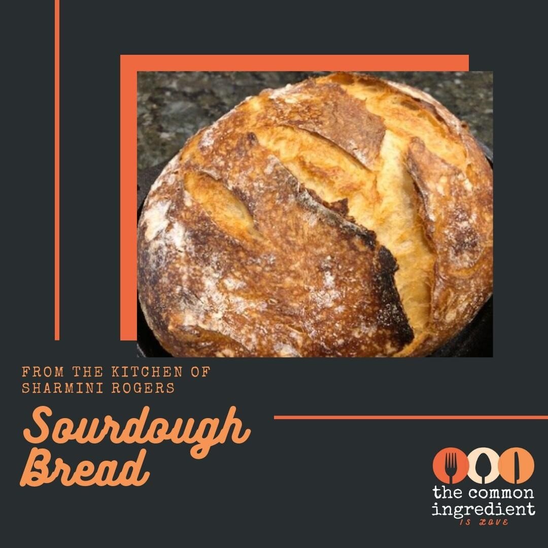 A holiday staple is BREAD - and we're bringing you a special sourdough bread recipe from Sharmini Rogers. Purchase a sourdough starter &amp; get to baking! #TheCommonIngredient