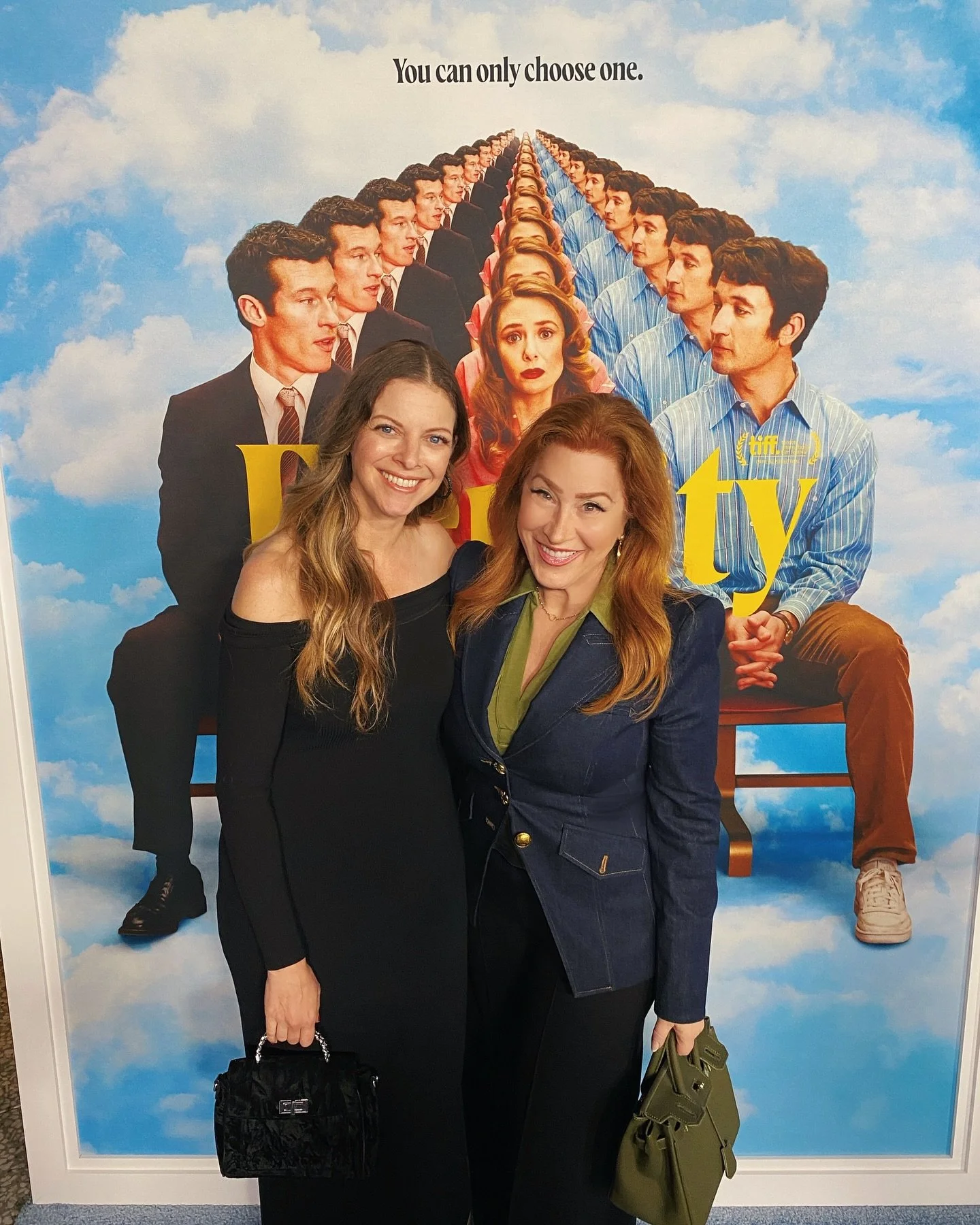 eternally grateful for the chance to attend the premiere of @eternitymov with my girl @lisaannwalter 😇 we absolutely loved this movie &mdash; bursting with humor and heart, with great performances by the entire cast, especially miles teller. @a24 do