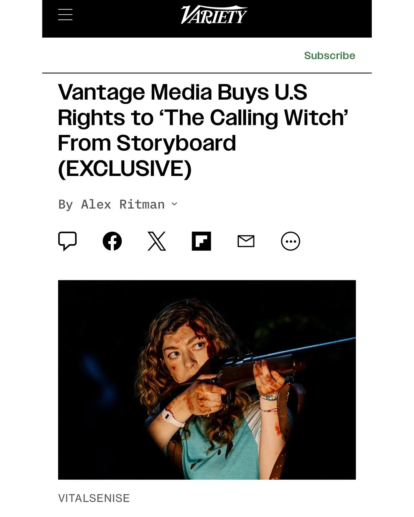 over the witchy moon for this one! ✨beyond thrilled to partner with @vmiworldwide + my friends @storyboardmediallc to bring @thecallingwitch_film out into the light early next year🤘🏻 so proud to executive produce this project alongside an incredibl
