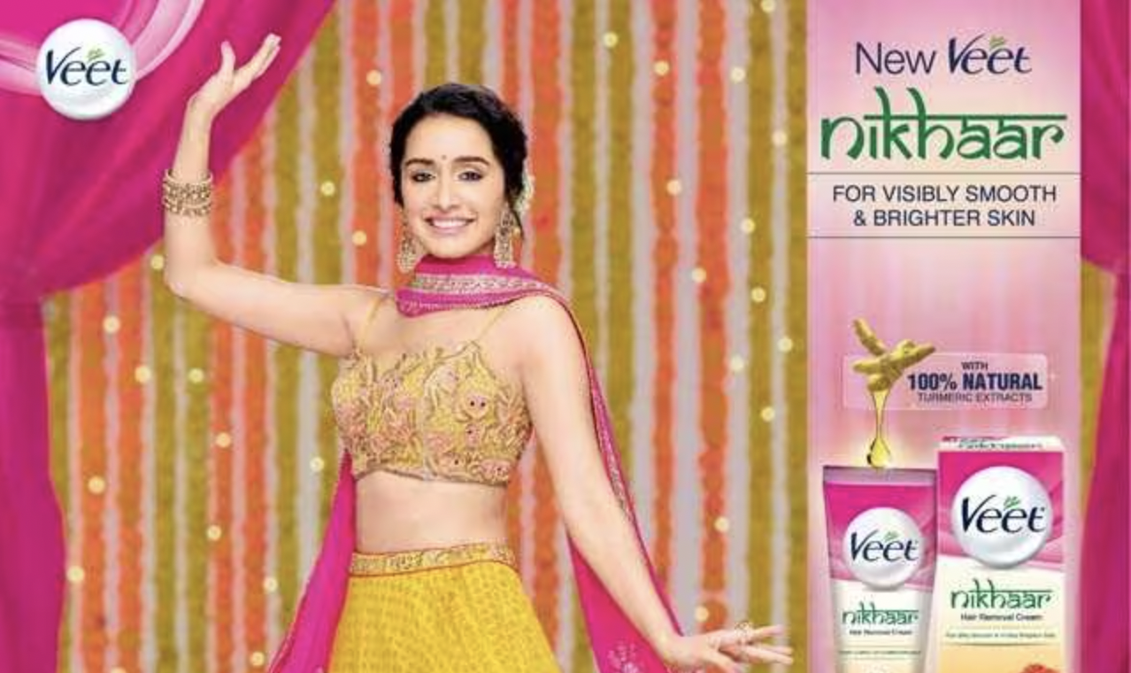  Veet "Nikhaar"  with actress Shraddha Kapoor  
DANCER 
Dir: Jaydeep Sarkar, Prod: FAR Commercials