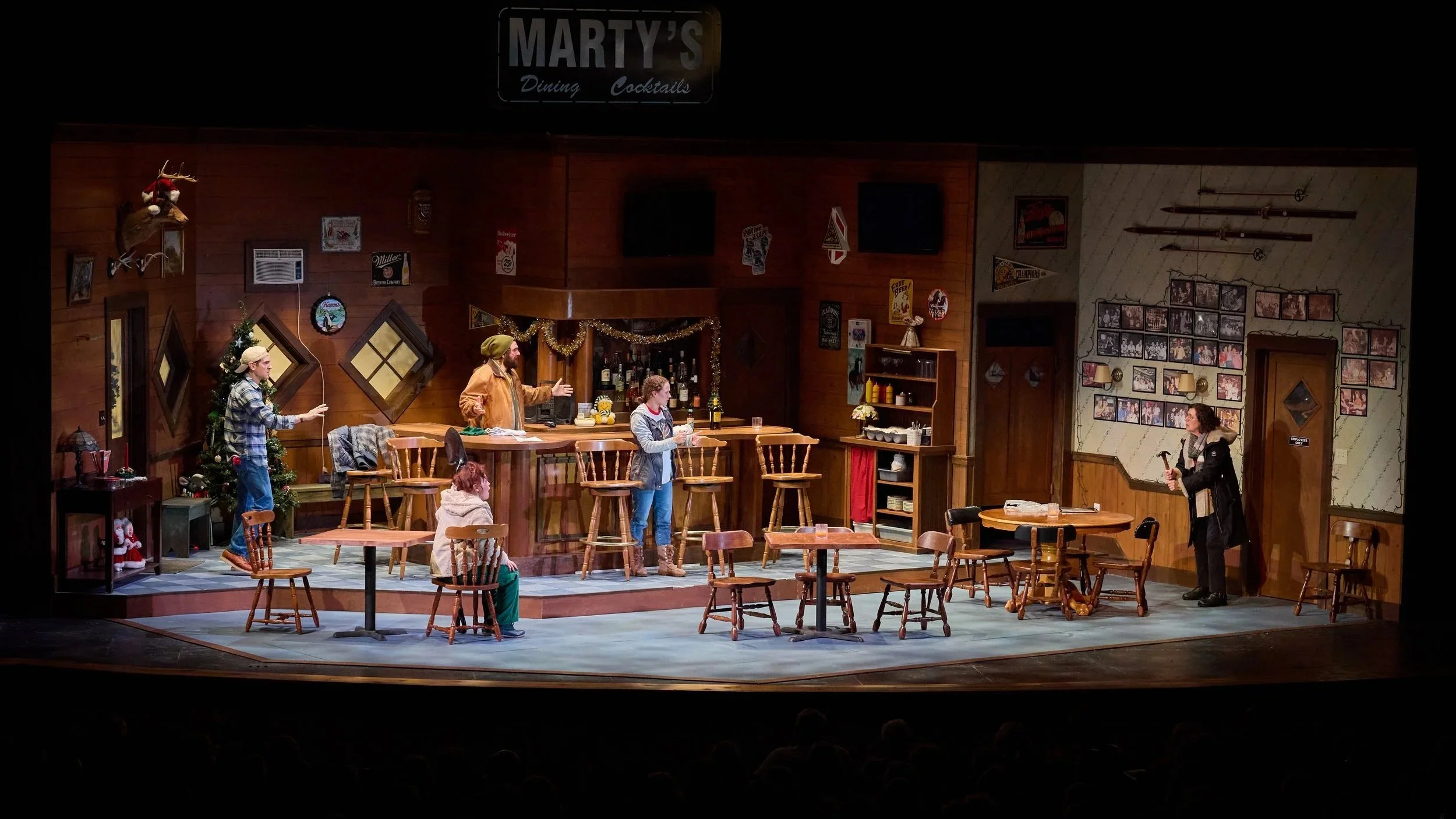 Production Photos of Murder Girl by Heidi Armbruster. Taken by Larry Mohr and Len Villano.