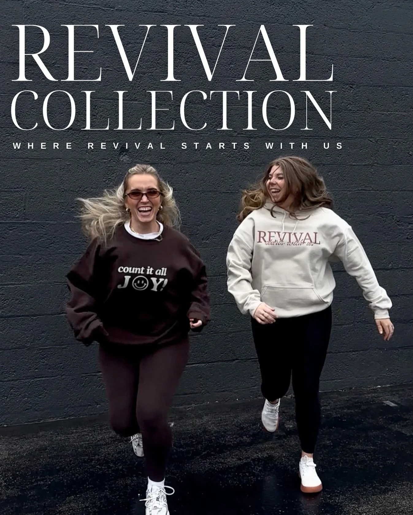 Revival isn’t just a moment… it’s a movement that begins within us and flows into the spaces God has called us to. β¨
This Thursday, the Revival Collection drops a reminder to carry hope, joy, and bold faith wherever you go.
Are